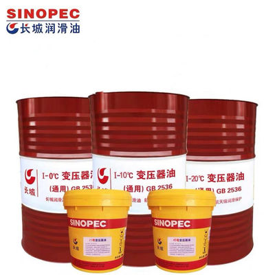 Sinopec 170KG I-0°C ट्रांसफार्मर तेल थर्मल इन्सुलेशन स्नेहक